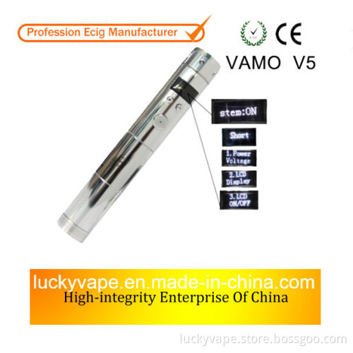 Factory Price Top Quality E Cig Mechanical Mod Vamo V5